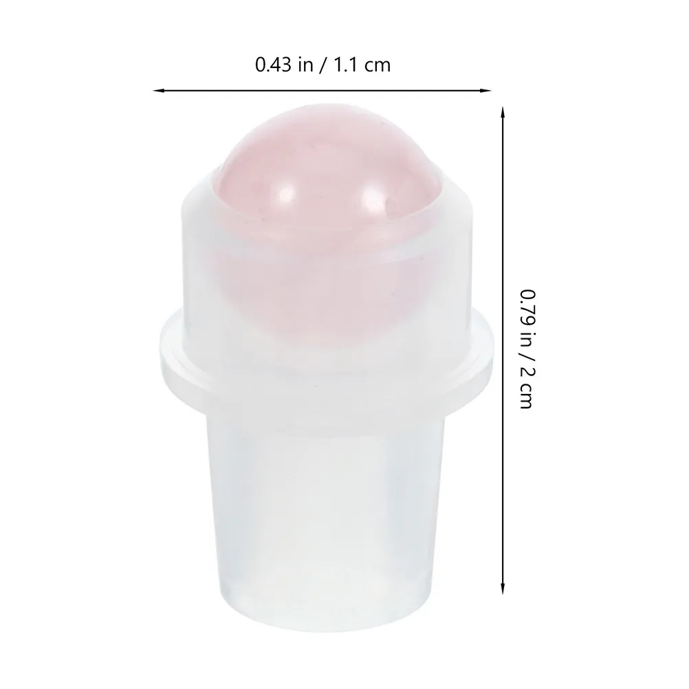 4Pcs Stainless Steel Essential Oil Roller Inserts 10Ml Bottles 16Mm Neck Smooth Precise Application Reusable Leakproof Roller view 4