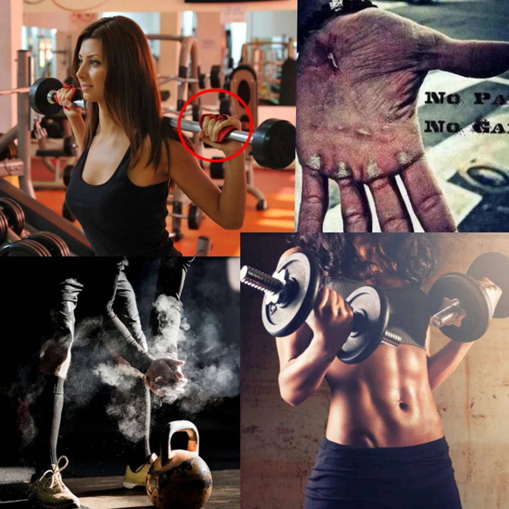 

1Pair Anti-Skid Breathable Half Finger Gloves for Fitness Weightlifting Yoga Dumbbell Gym Training Protective Gloves Palm Care