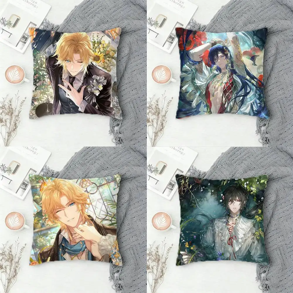 

Time Traveler's Diary Double-sided Printed Square Pillow Cover Decorative Cushion Cover for Sofa Bedroom Bedside