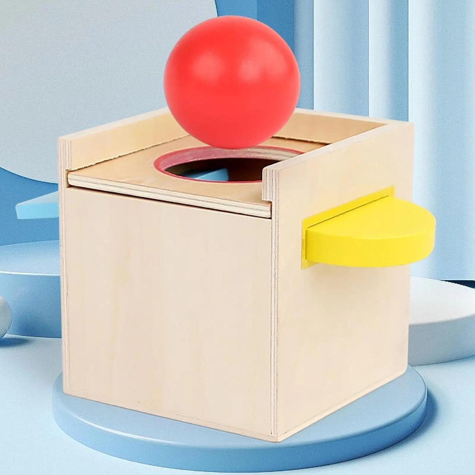 Boîte de permanence d'objets, boîte de dépôt, développement des garçons et des filles, jouet de Coordination œil-main, Classification des couleurs à trois formes