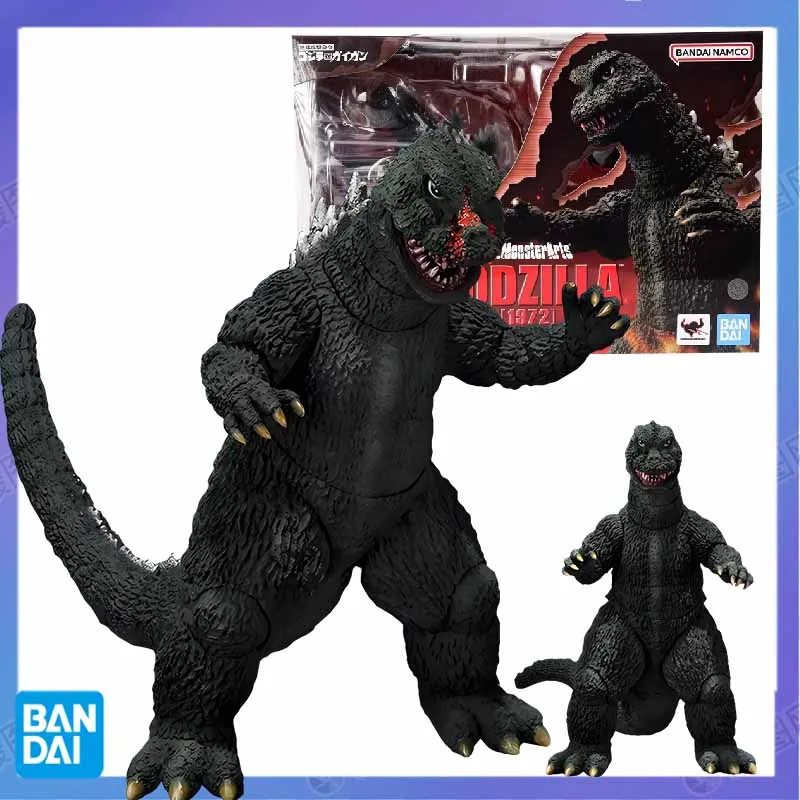 Bandai Original box Gojira S.H.MonsterArts GODZILLA [1972] Original Anime Figures PVC Action Figure Bandai Collector Toys