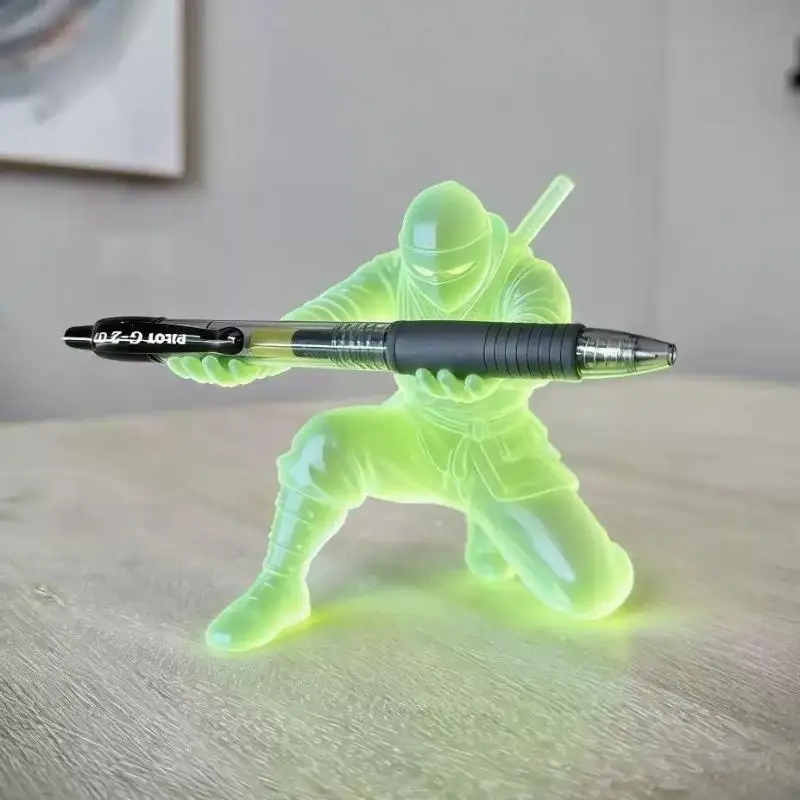 Support de stylo imprimé en 3D innovant, organisateur de bureau multifonctionnel pour le bureau et la maison