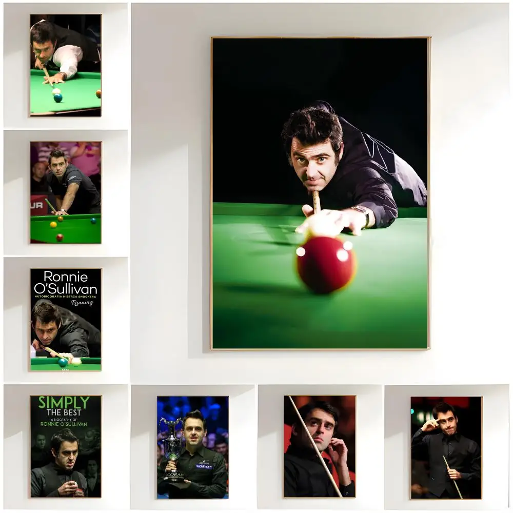 legendary athlete Ronnie OSullivan Poster Premium Wall Decor Modern Home Poster Unframed