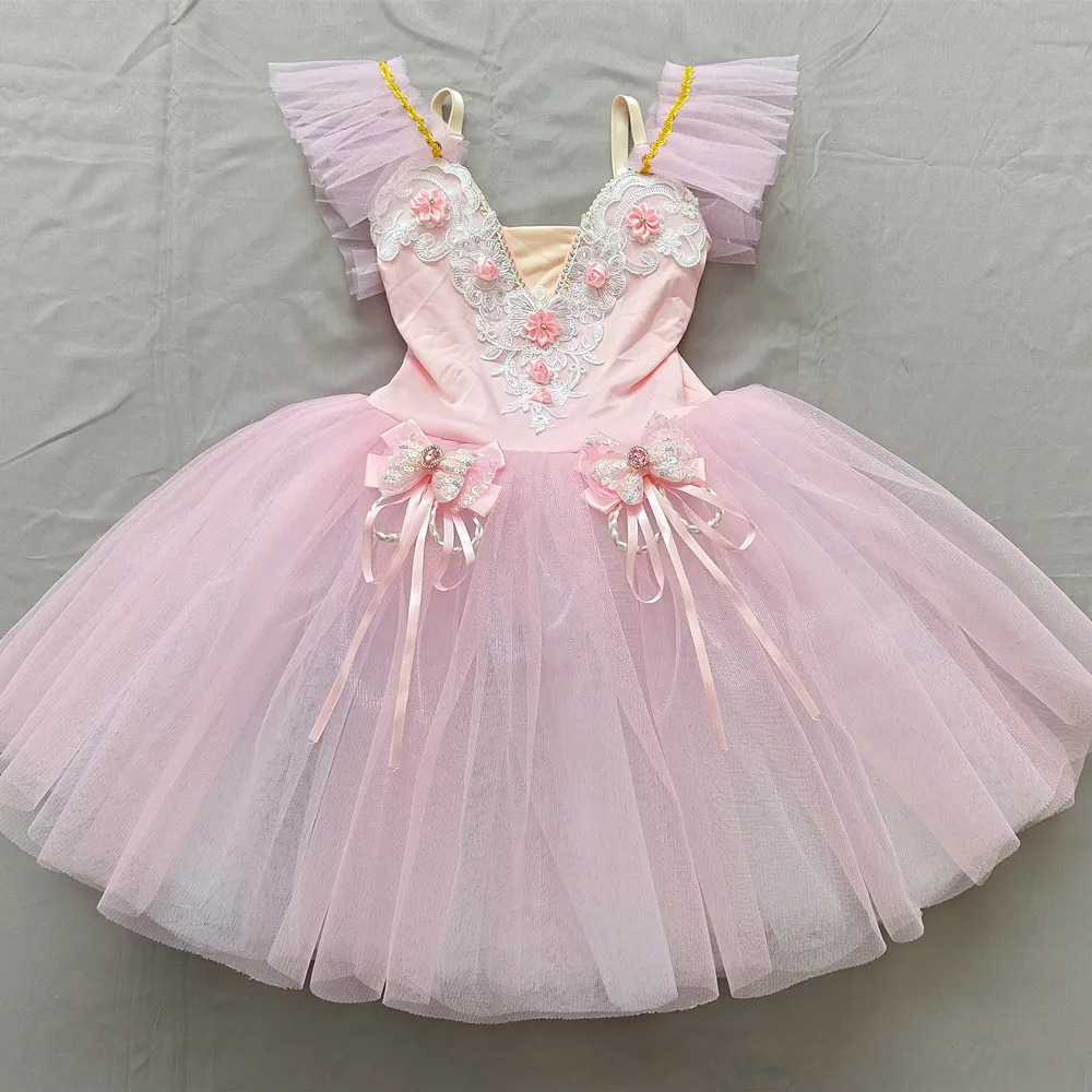 Children's Ballet Skirt, Girls' Dance Skirt, Campus Dance Program, Girls' Ballet Skirt, Collective Stage Performance Costumes
