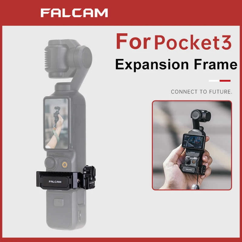 FALCAM F22 Quick Release Expansion Frame Action Camera Mount Bracket For DJI Pocket3 Camera Accessories C00B4109