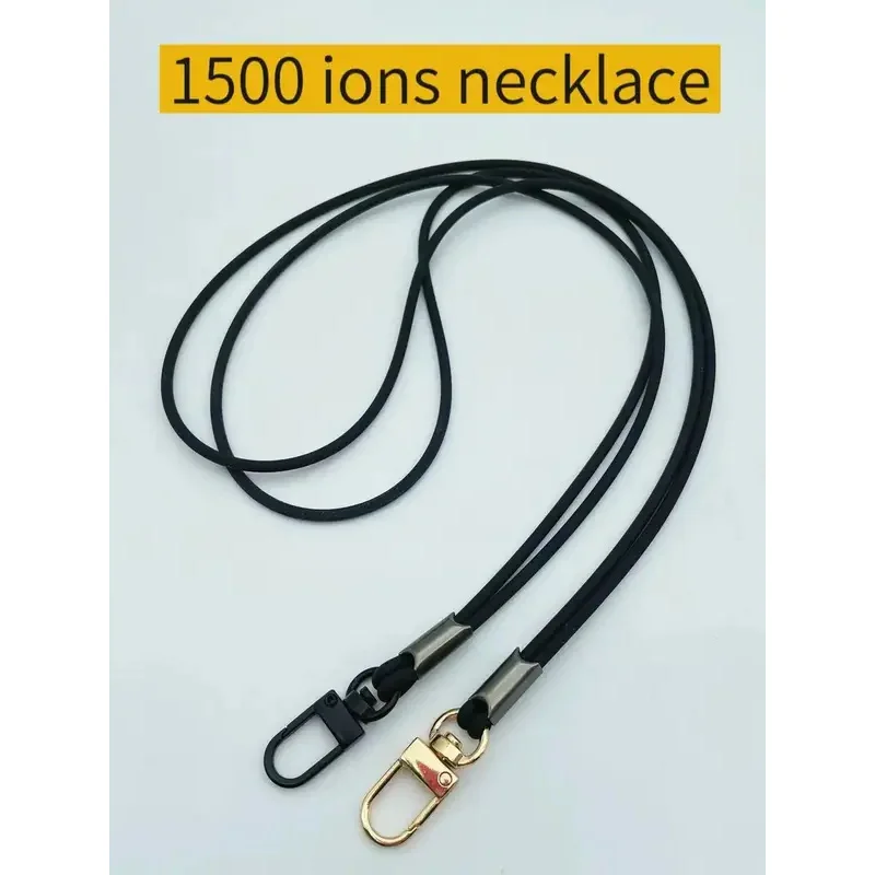 Custom.1pc 1500 Iones Energy Silicone NecklaceAccess control card accessories Nume Card With ionized Rope