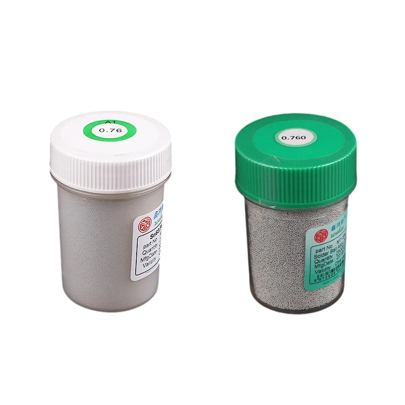 Bga Lead-Free Solder Beads 250,000 Pieces, Solder Balls 0.2 ~0.76Mm Tin Beads, Lead-Free Tin-Planted Sn96.5/Ag3/Cu0.5 [Full 25W