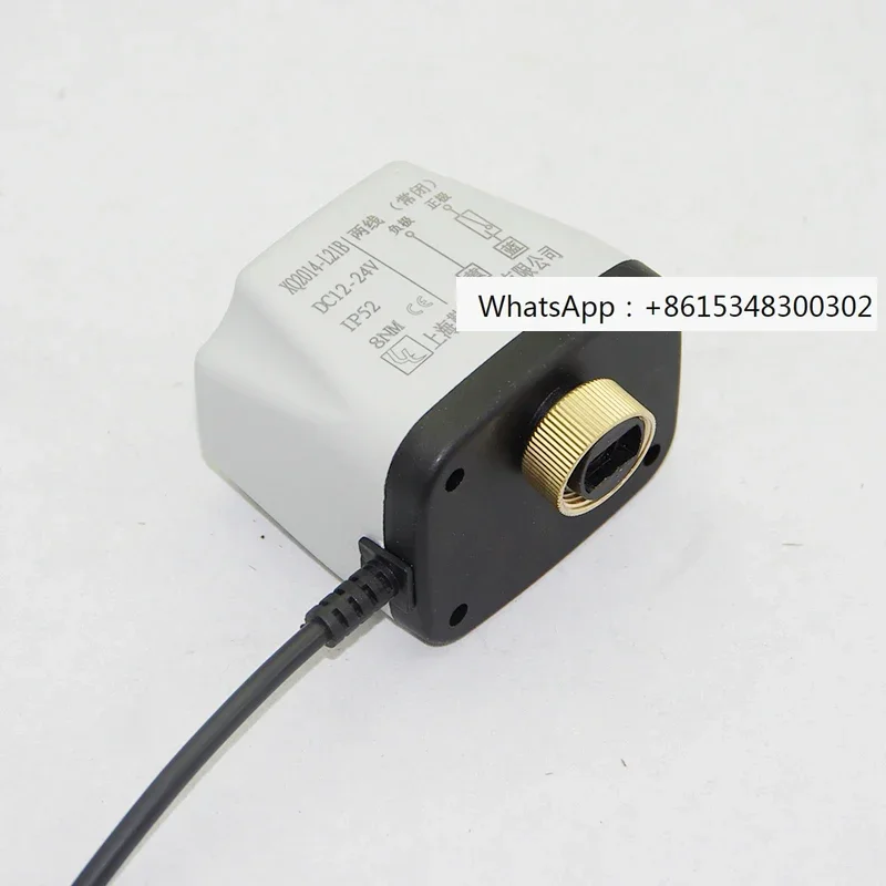 

Electric two-way ball valve 220v, two wire normally closed and normally open electric water valve switch DC12V24VAC110V220V