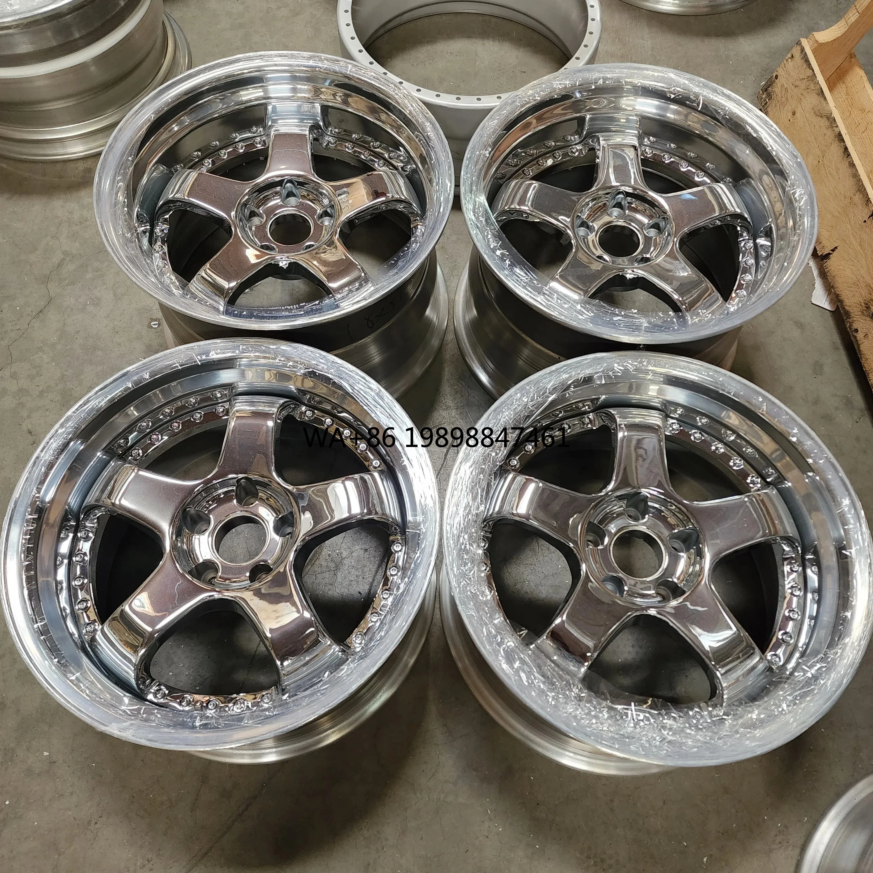 

Premium Quality Forged Chrome Aluminum Wheel Rim Full Size Automotive Upgrade With Strong Shine And Style