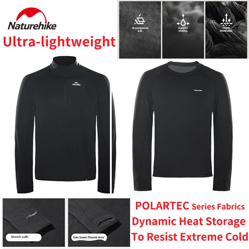

Naturehike Lightweight Fleece Jacket Resistance To Extreme Cold Moisture Absorption Breathability Quick Drying High Heat To Weig