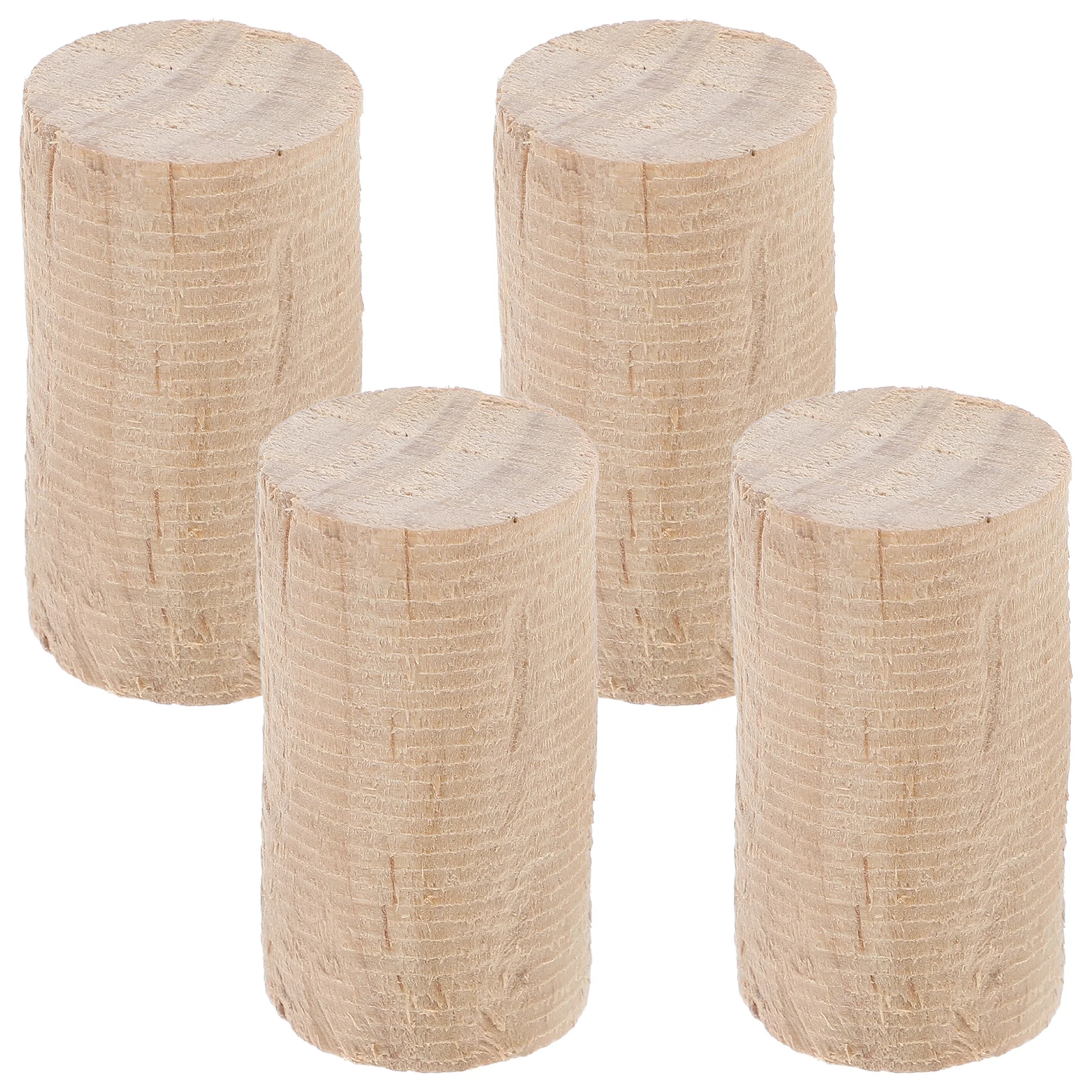

4pcs Furniture Lift Blocks Sofa Risers Height Extenders Table Feet Bed Cabinet Heavy Duty Round Design Reliable Material