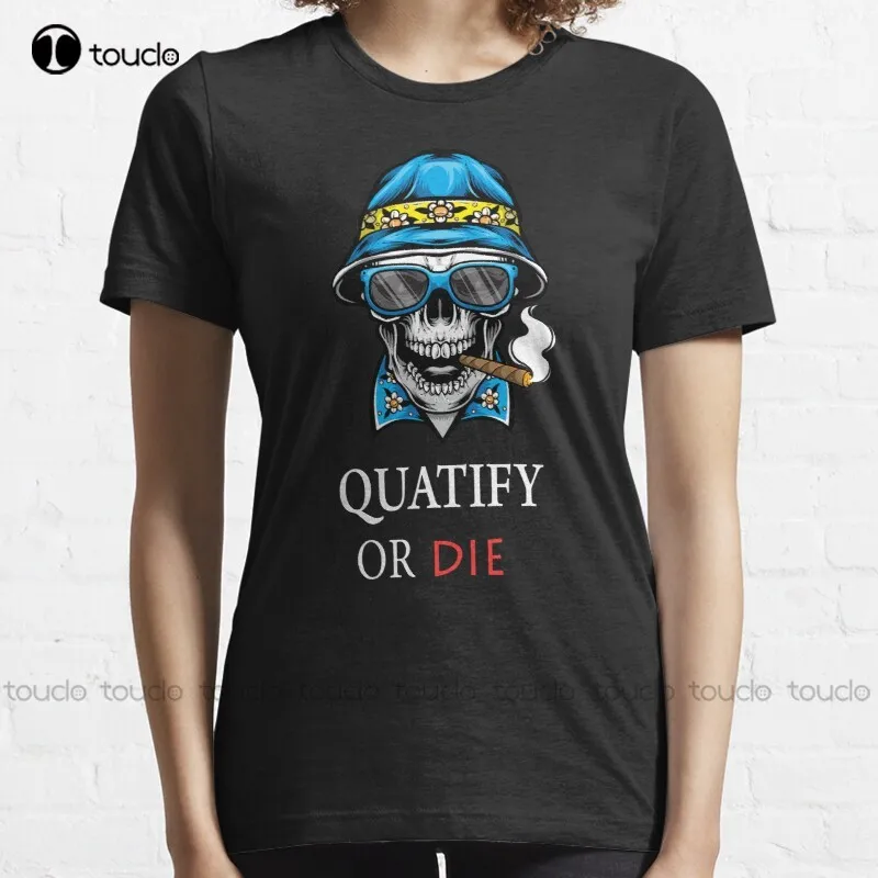 Camiseta clásica de Quatify, camisa Vintage personalizada, diseño de tu propio algodón, ropa de calle de Xs-5Xl, nueva, Popular