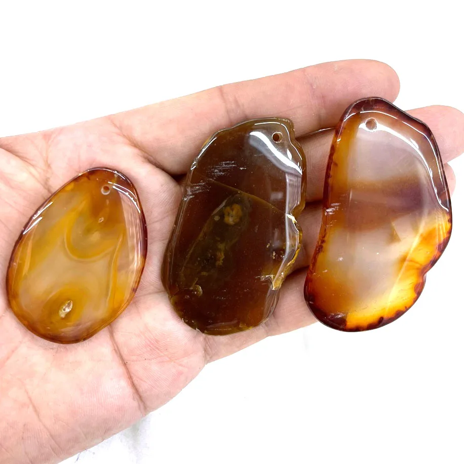 Natural Stone Irregular Purple Agates Pendant Necklace Charms Pendant for Jewelry Making DIY Necklace Size 20x45mm-30x50mm
