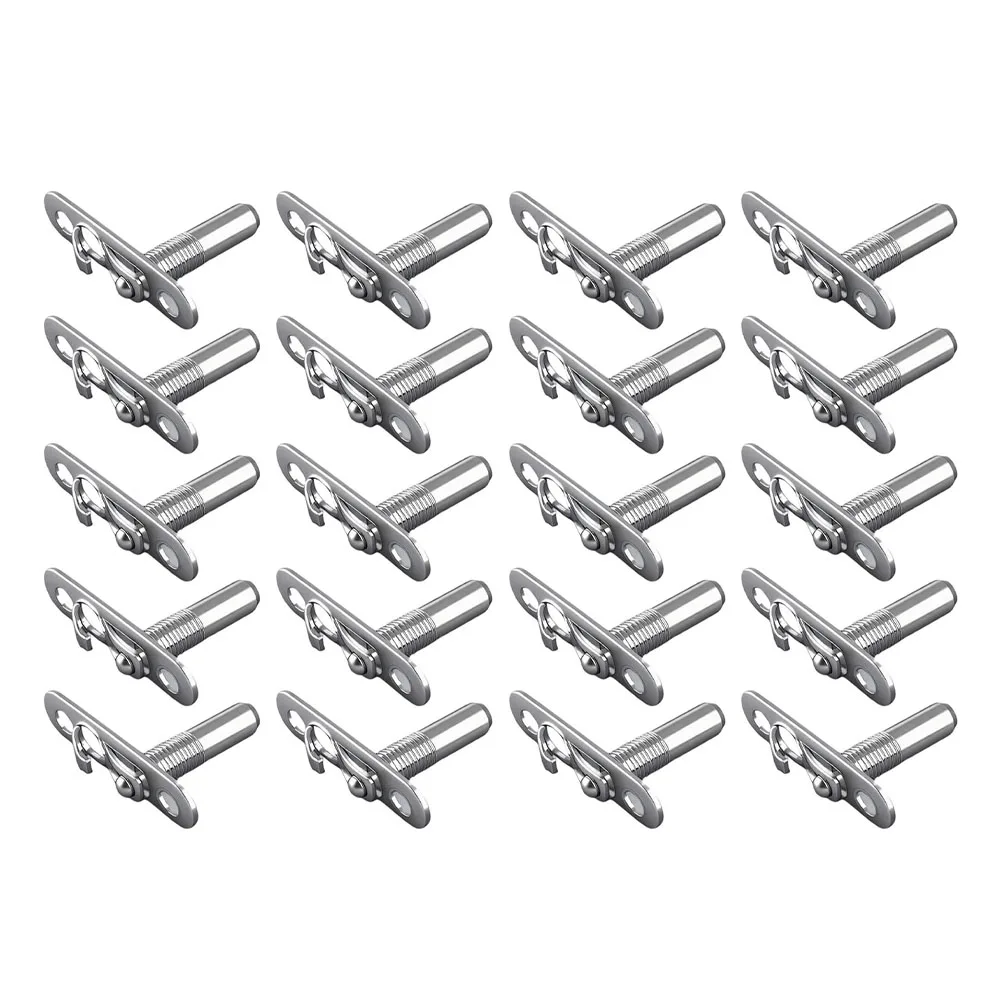 20 Pieces Concealed Furniture Connectors For Wardrobes And Cabinets Panel Furniture Connectors Household Hardware Accessories