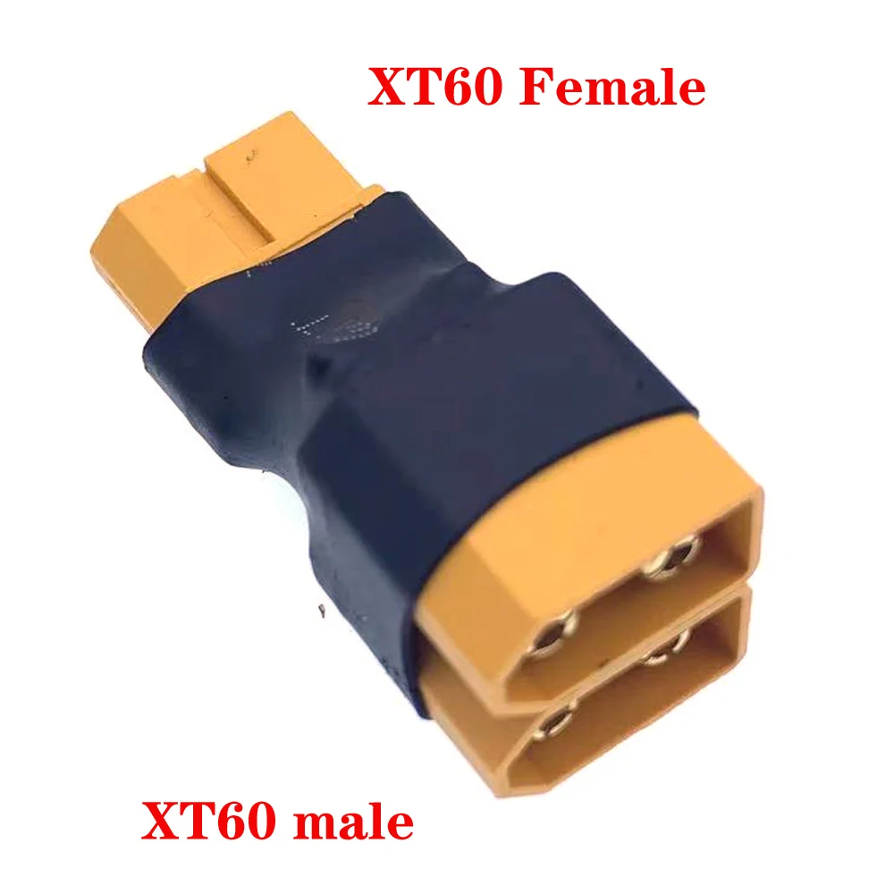 

XT60 1 Female to 2 Male/Female Parallel Adapter Lipo Battery Converter Connector Plug Adds Battery Capacity Accessory Parts DIY