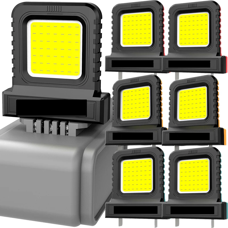 

5/1pcs LED Work Light Universal Auto Repair Outdoor Floodlighting for Lithium Battery Industrial Lighting Power Tool Accessories