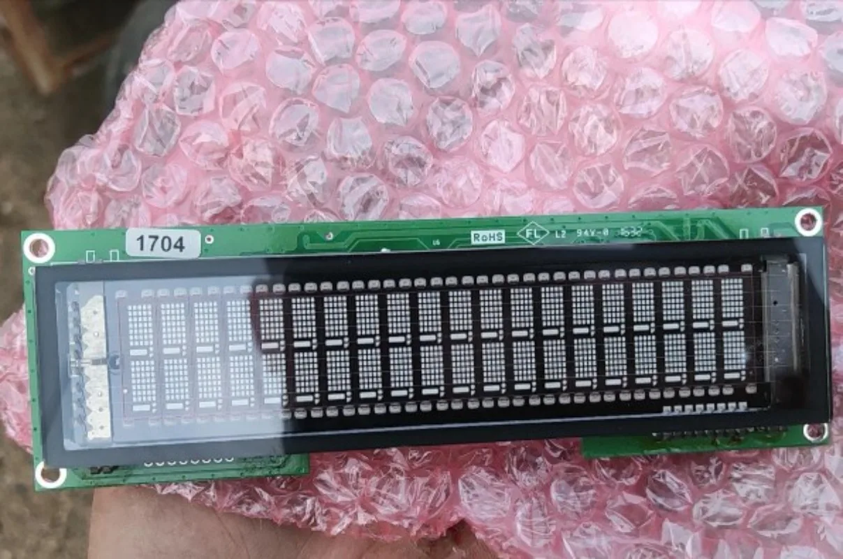 New VFD Display Screen, Serial Port Screen, 2002 Vacuum Fluorescent Display Screen, 135x33mm Futaba Screen