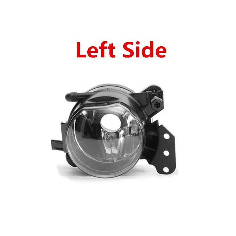 Left/Right Car Front Fog Light Assembly No Bulb Lamps Housing Clear Lens Fit BMW E60 E90 E63 E46 323i 325i 328i 525i X3 650i