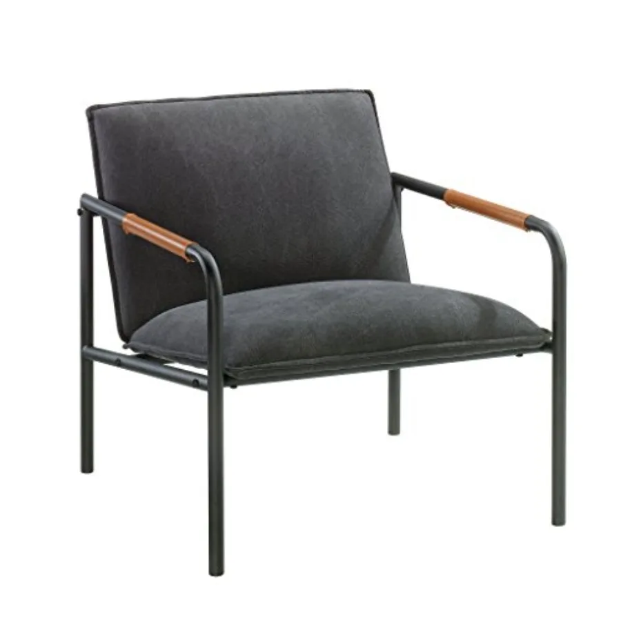 

Boulevard Cafe Metal Lounge Chair Charcoal Gray finish