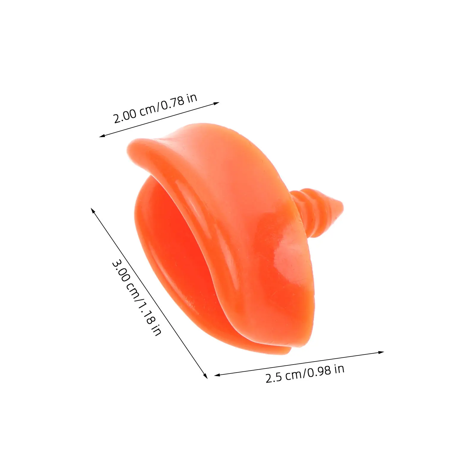 20 stks Eend Mond Accessoires Plastic Diy Craft Kit Veilig Milieu Mini Decor Schroefdraad Ontwerp Realistische Lip Rand Insert Onderdelen