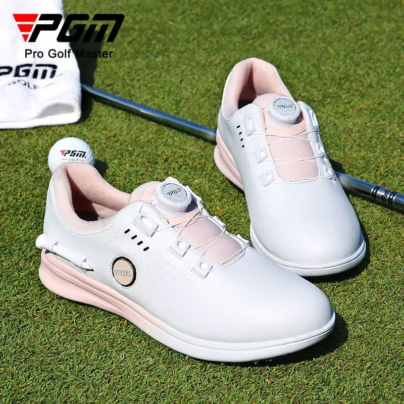 PGM damskie buty golfowe Casual sportowe damskie trampki szybkie sznurowanie mikrofibra wodoodporne antypoślizgowe XZ314 sprzedaż hurtowa