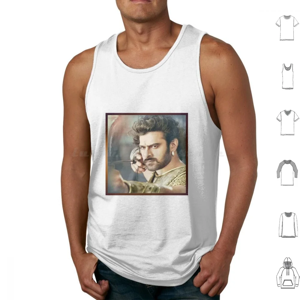 Prabhas Tank Tops Vest Sleeveless Prabhas Bollywood Indian Cinema Premium Latest