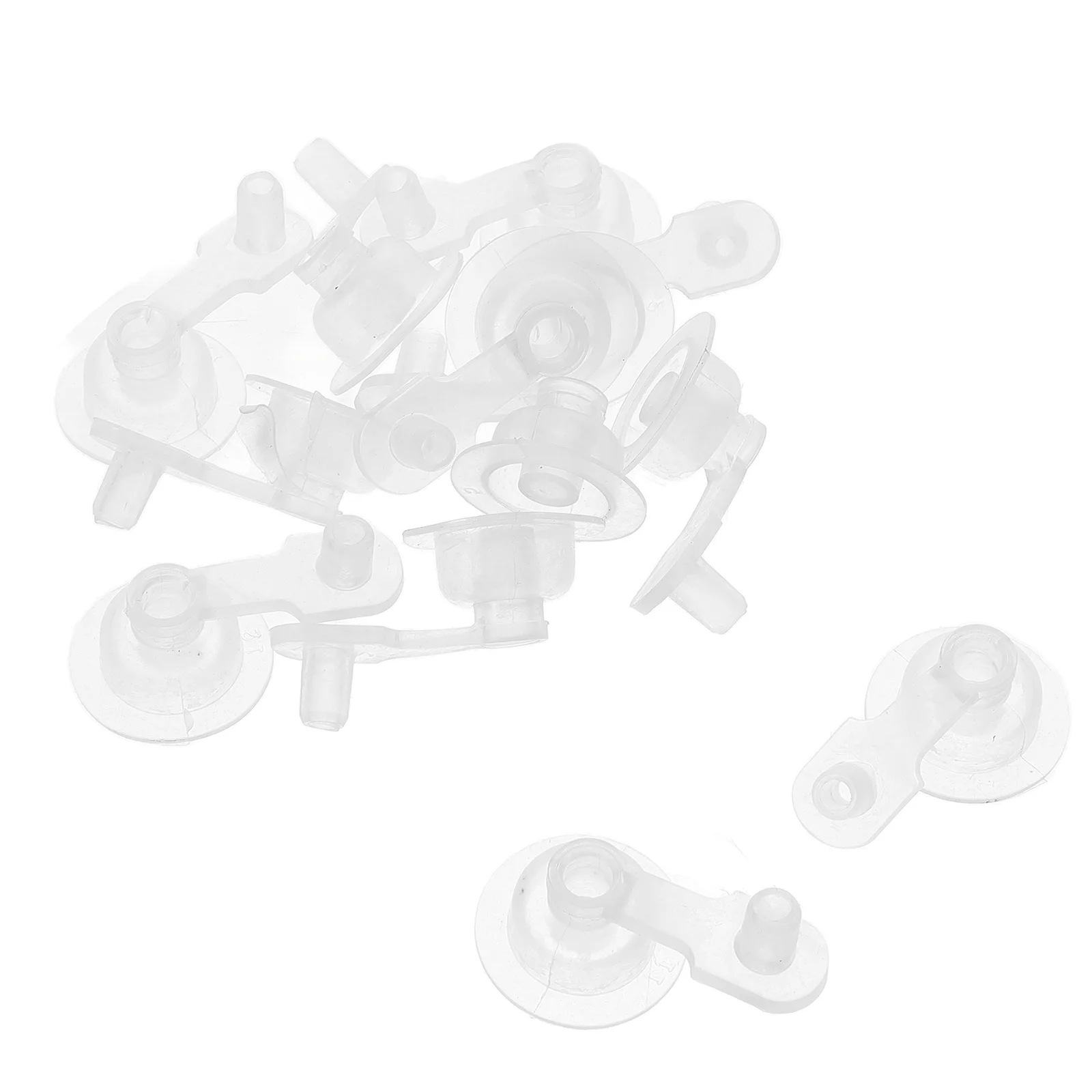 

20 Pcs Inflatable Mattress Swimming Ring Valve Accessories Replacement Nozzle Plastic Cushion Transparent Toy Travel