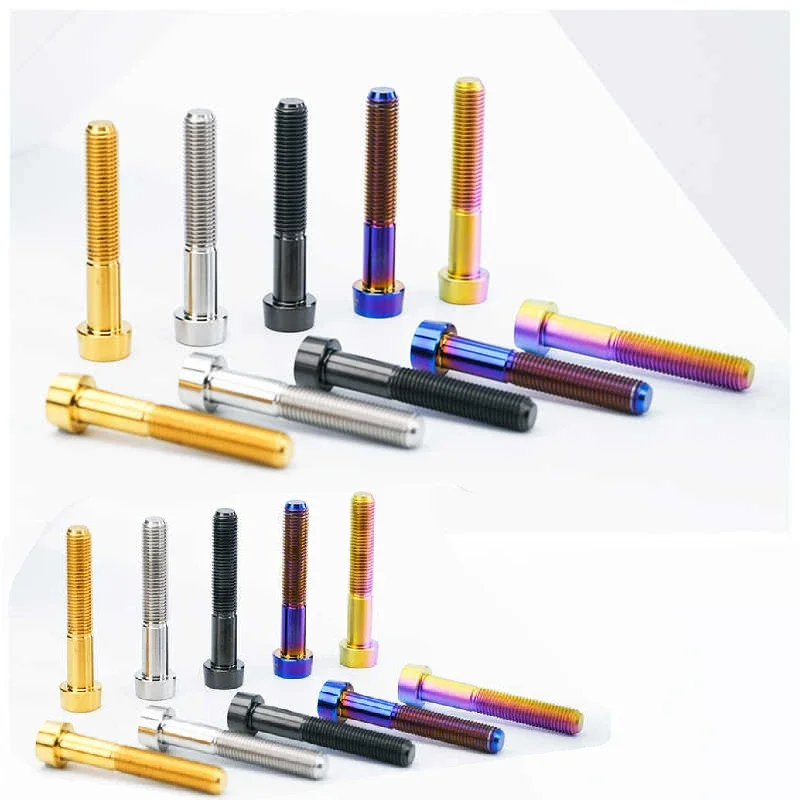 

1 шт. титановый антивандальный винт M10x20/25/40/45/50/55/60/65/70 мм D19 P1.5 для крепления суппорта мотоцикла и электромобиля
