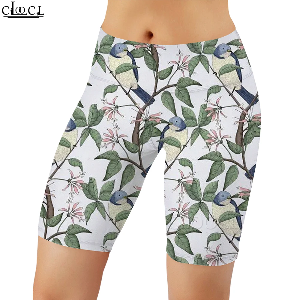 

CLOOCL Fashion Workout Women Legging Blue Polka Dots Print Casual Women Sexy Gym Sweatpants for Female