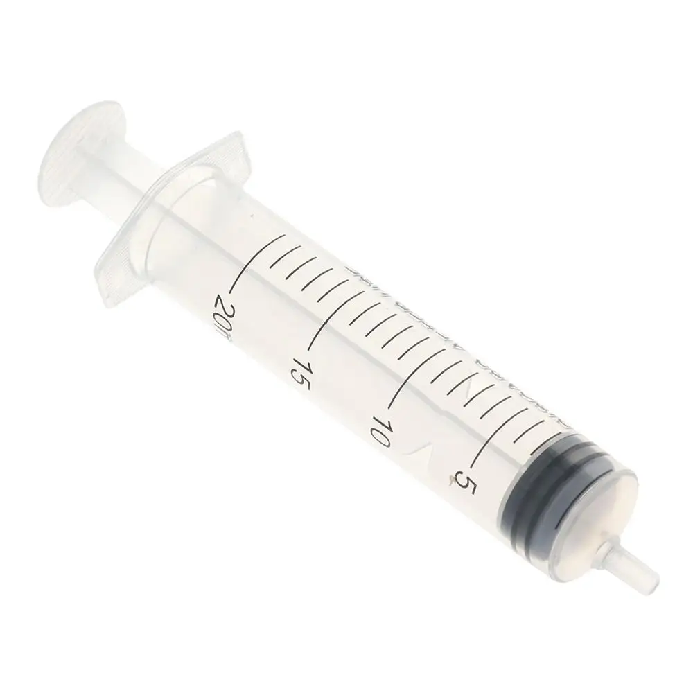 Feed Pacifier 20ml Pump Measuring Plastic Feeding Syringe Liquid Refilling Scientific Labs