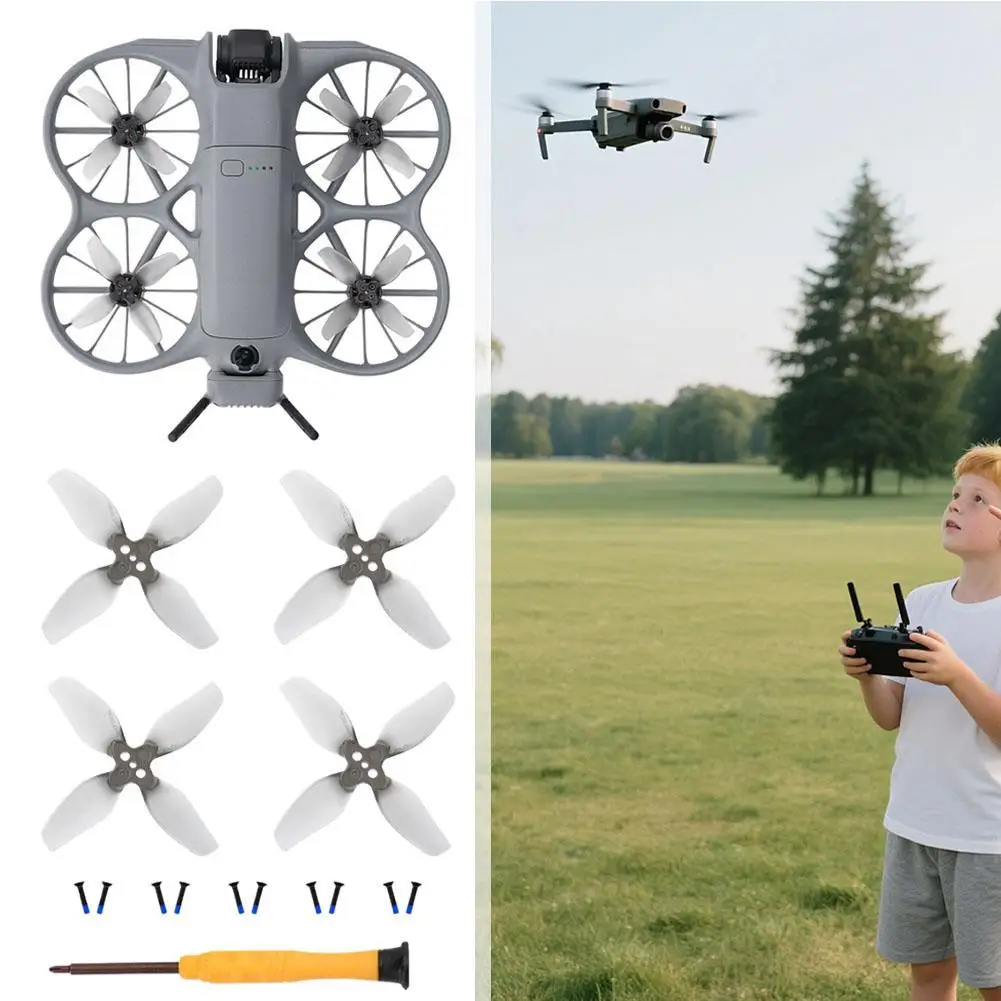 

1/2 Pairs Propeller for DJI NEO NEO 2 Wing Replacement Props Blade Fans With Screwdrivers Spare Parts Quick Release Accessories