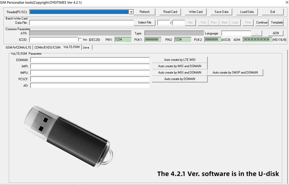 FOTO 5 - Устройство для чтения SIM-карт OYEITIMES + 3 шт.