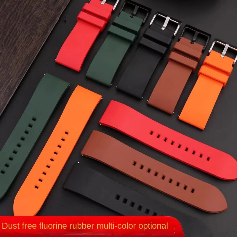 For Beidou Synthime2 | 2pro Watch Second Generation TA900 Standard Edition Fluororubber Quick Release Strap Men'swatch chain 23m