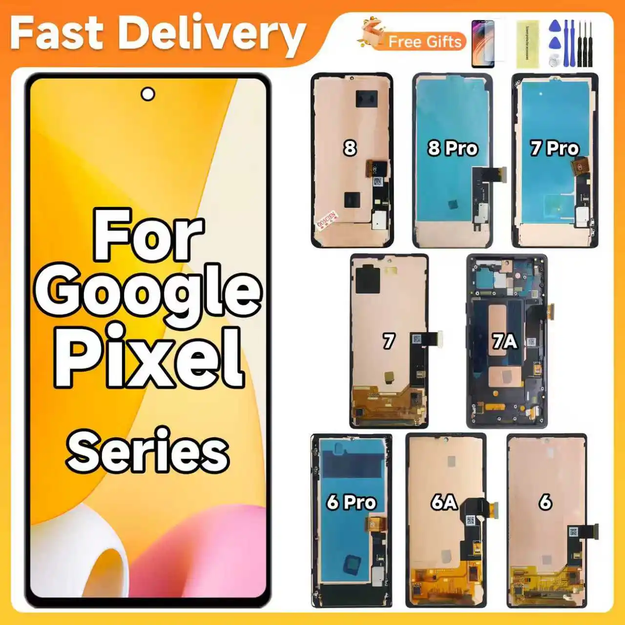 amoled-lcd-for-google-pixel-6-6a-6pro-7-7a-7pro-8-8pro-series-lcd-display-touch-screen-with-bracket