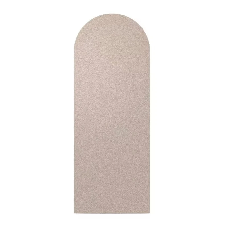 Thick Arch Shape Yoga Mat Natural Rubber Curve PU Oval Arch Yoga Mat