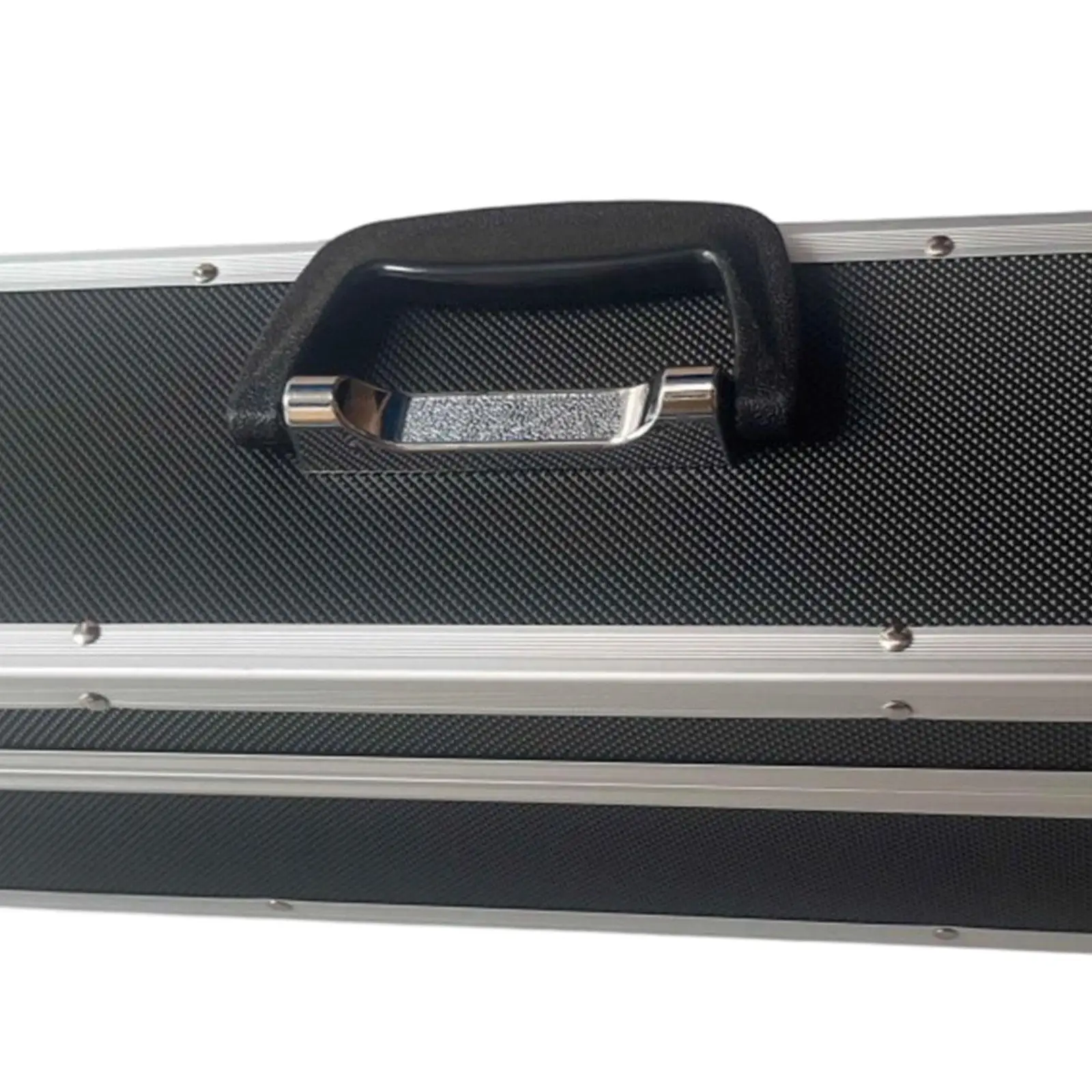 Hard Case Organizer Password Lock Aluminum Frame Knife Box Shoulder Strap Removable Tray for Chef Cooking Utensils Storage