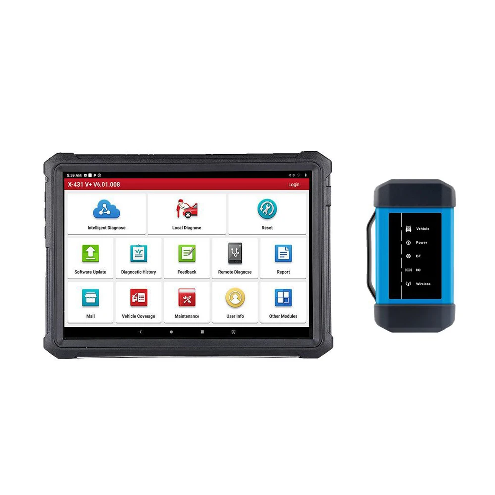 Original Launch X431 V+ X-431 HD3 Wifi/BT 24V Heavy Duty Truck Diagnostic Scan Tool Auto Diagnostic Scanner