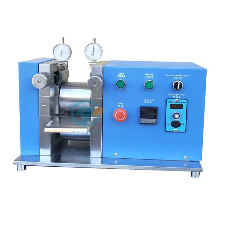 Laboratory Electrode Heat Roller /Calender Pressing Machine For Rolling Battery Electrode(100-300mm Width)