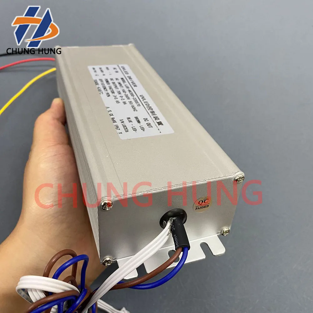 200W IP67  LED Driver DC70V 0-2.8A  UV LED Switching Power Supply