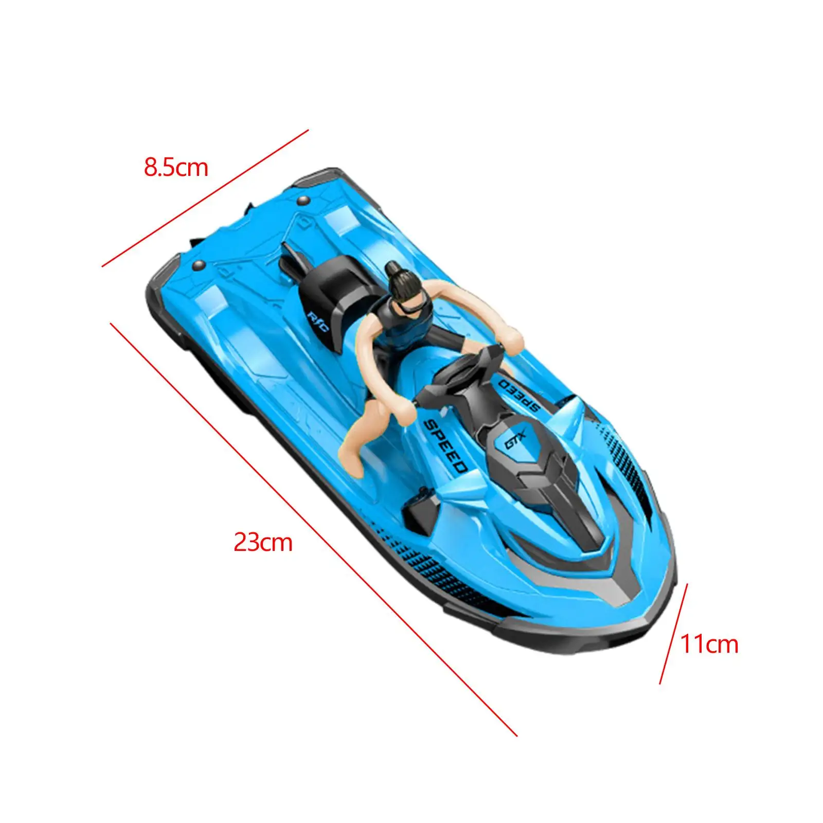 Electric Motor Boat Speed Boat Water Toy for Ponds Swimming Pool River