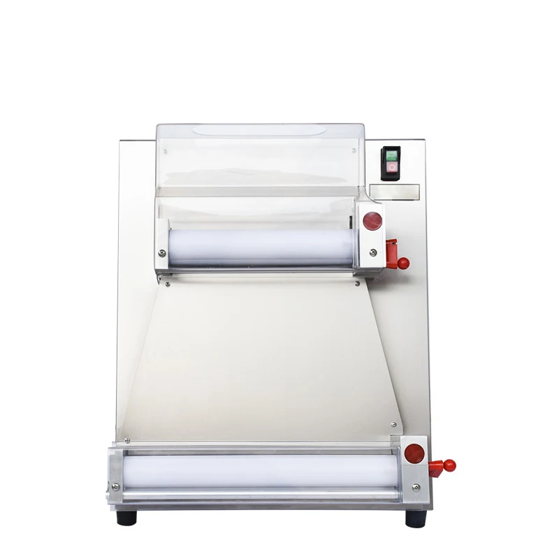 

Electric Semi-Automatic Dough Roller DR-1V Pizza Forming Machine Commercial Pizza Paste Pressing Machine Dough Kneader