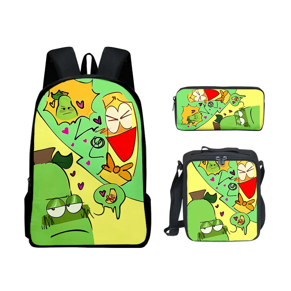 

Trendy Youthful shovelware Brain Game 3D Print 3pcs/Set Student Travel bags Laptop Daypack Backpack Lunch Bag Pencil Case