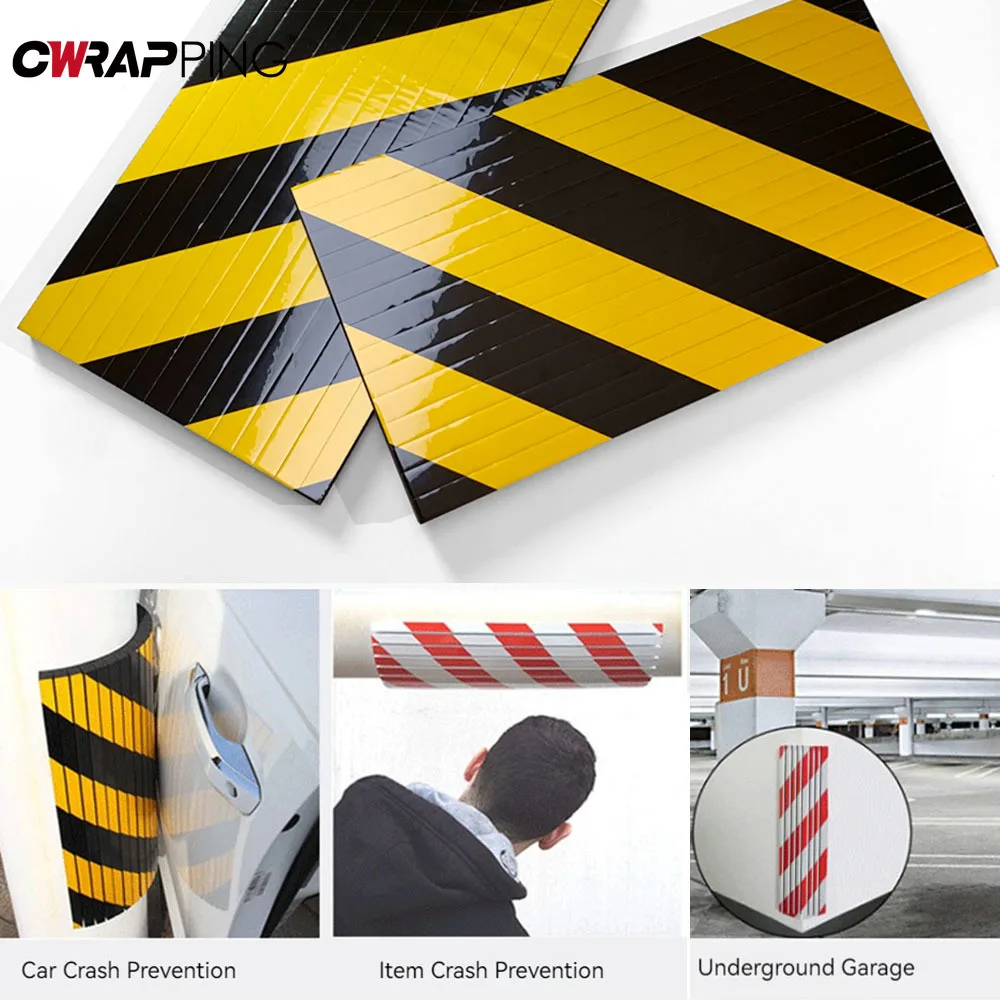 Car Garage Wall Protector Foam Warning Sign Car Door Bumper Protector Auto Door Exterior Anti-stick Anti-scratch Car Accessories