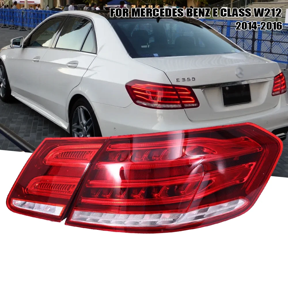 

Для Mercedes-Benz E Class W212 E350 E300 E250 E63 2014-2016 Автомобильный задний фонарь Задний бампер Стоп-сигнал Тормозной фонарь Предупреждение сигнала поворота