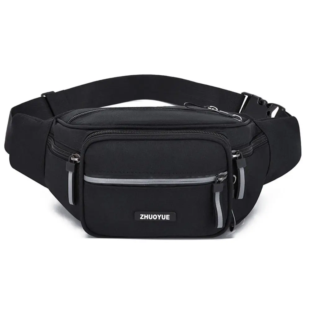 

Fashion Portable Men Waist Bag Anti-theft Large-capacity Chest Bag Travel Phone Bag Lightweight Fanny Pack