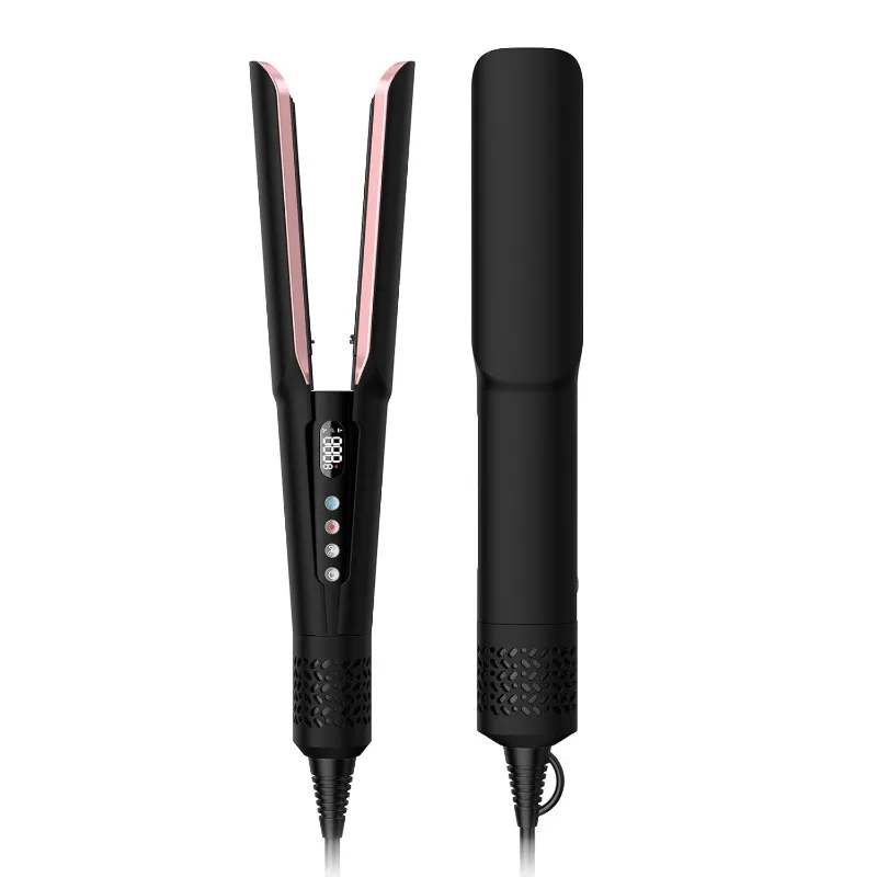 Hair Straightener - 2 in 1 Wet to Dry Hair Dryer and Straightener with High-Speed Airflow + Rapid Heat-Up