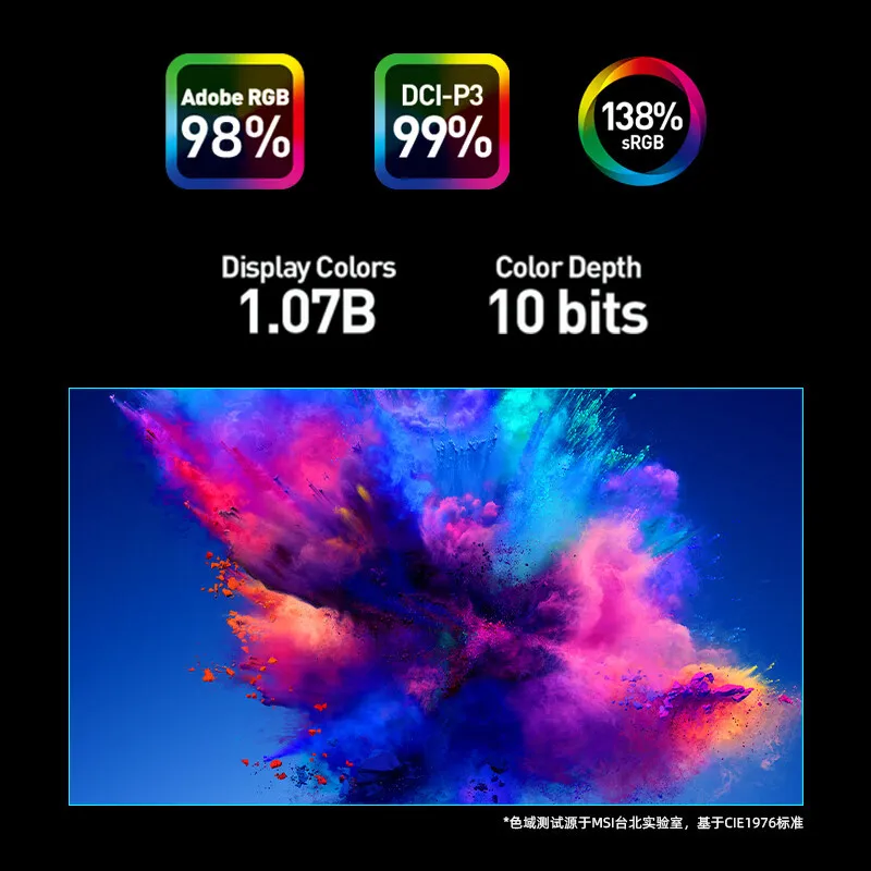 QD-OLED E2 27-Zoll OLED 2K 240Hz E-Sport-Hochbürsten-Computermonitor