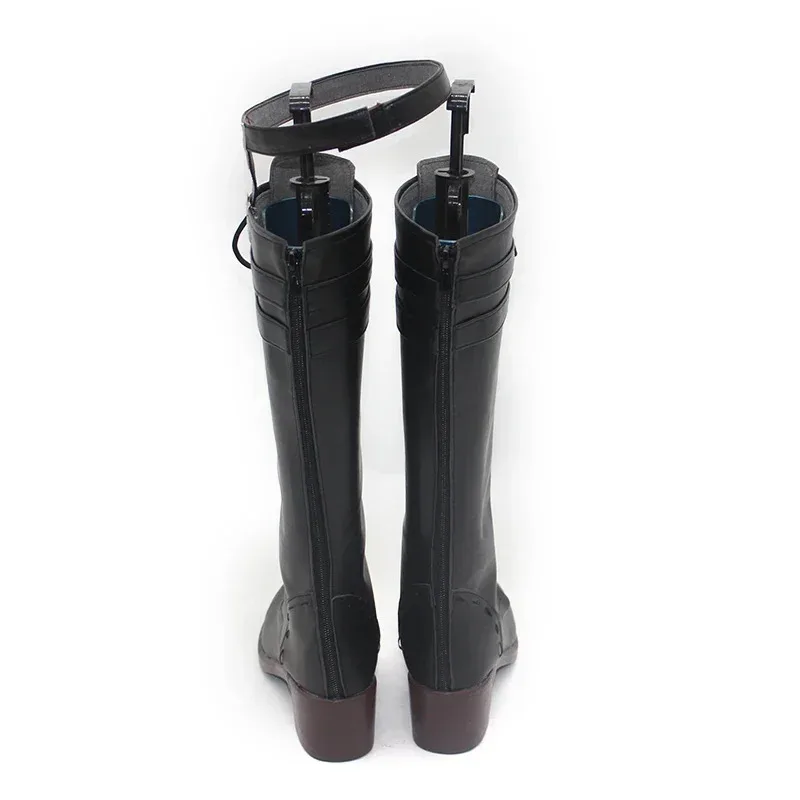 

New Game Genshin Impact Lyney Cosplay Shoes PU Leather Shoes Halloween Carnival Boots Captain Cosplay Prop Custom Made MVBGH2025