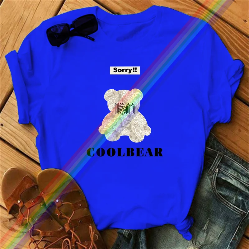 New summer fashion Fun T-shirt Cotton casual short sleeve T-shirt men's and women's fashion clothing Summer oversized blazer