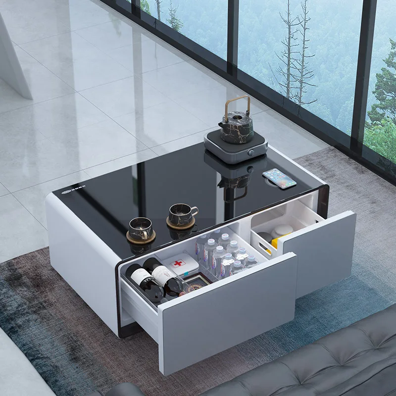 Living Room and Apartment smart Coffee Table Living Furniture Modern Stylish Metal Carton